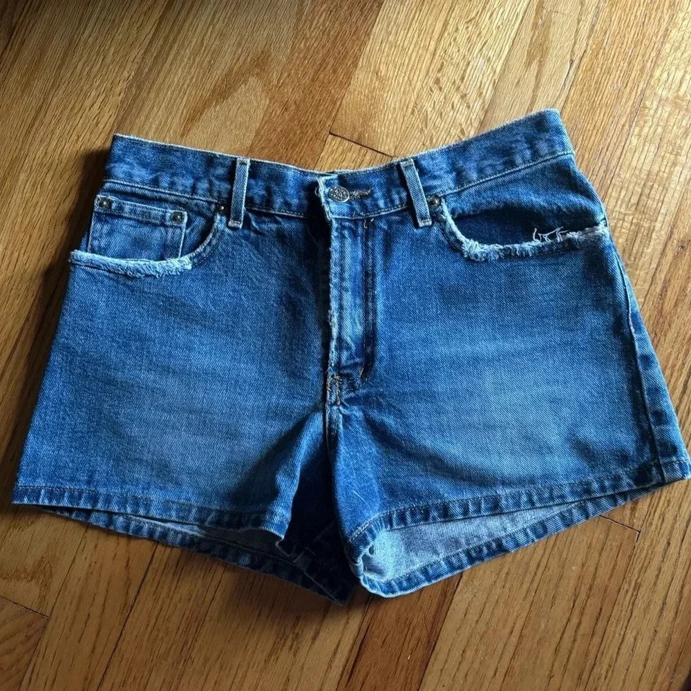 Arizona Jean co. vintage “destruction” shorts.